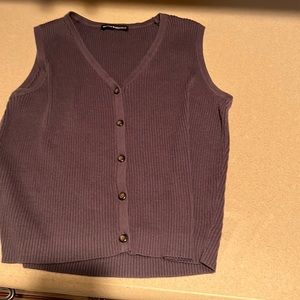 dark blue brandy mellive sweater vest